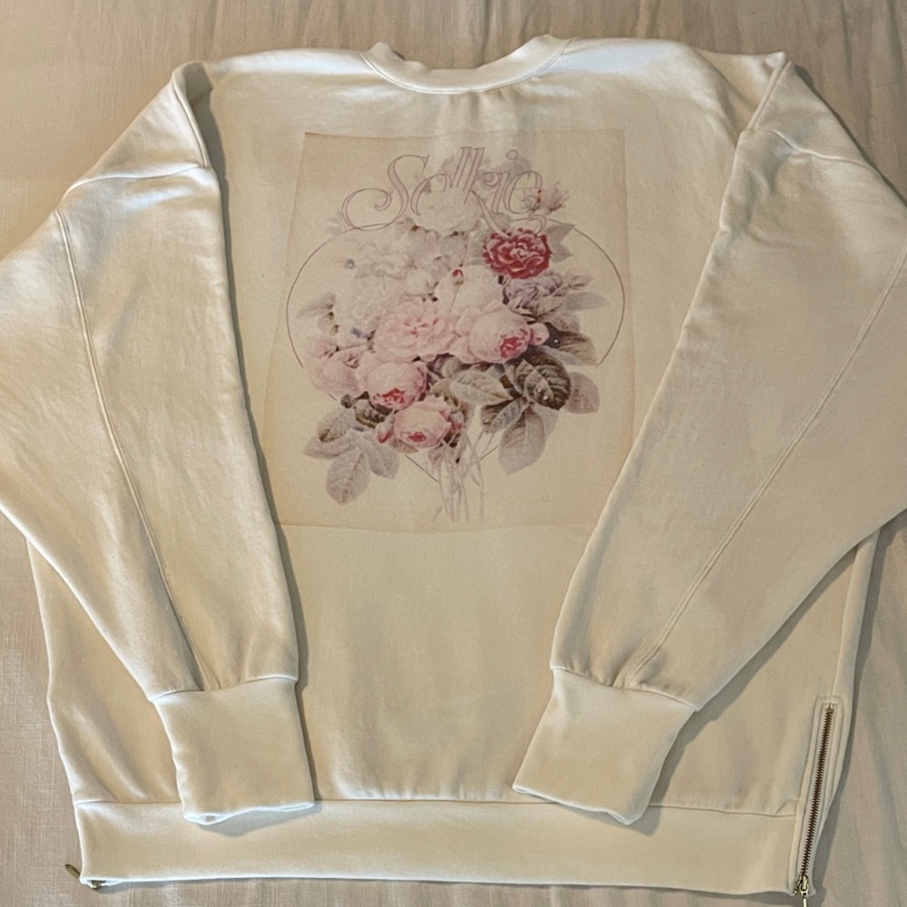 Selkie the dream sweater in oatmilk women’s L large sweatshirt